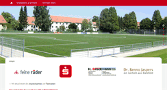 Desktop Screenshot of fussball.tus-eintracht.de